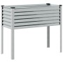Jardinera de acero galvanizado 100x41x90 cm de , Maceteros y jardineras - Ref: Foro24-4008973, Precio: 57,28 €, Descuento: %