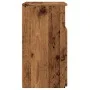 Mesita de noche madera de ingeniería envejecida 50x32x60 cm de , Mesitas de noche - Ref: Foro24-856564, Precio: 51,87 €, Desc...