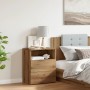 Mesita de noche madera de ingeniería roble artisan 50x32x60 cm de , Mesitas de noche - Ref: Foro24-856566, Precio: 71,52 €, D...
