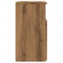 Mesita de noche madera de ingeniería roble artisan 50x32x60 cm de , Mesitas de noche - Ref: Foro24-856566, Precio: 71,52 €, D...