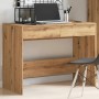 Escritorio de madera de ingeniería roble artisan 101x50x76,5 cm de , Escritorios - Ref: Foro24-856765, Precio: 101,42 €, Desc...