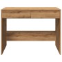 Escritorio de madera de ingeniería roble artisan 101x50x76,5 cm de , Escritorios - Ref: Foro24-856765, Precio: 101,42 €, Desc...
