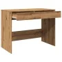 Escritorio de madera de ingeniería roble artisan 101x50x76,5 cm de , Escritorios - Ref: Foro24-856765, Precio: 99,67 €, Descu...