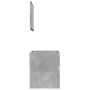 Set muebles de baño 2 piezas madera contrachapada gris hormigón de , Muebles de baño - Ref: Foro24-856373, Precio: 68,87 €, D...