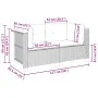 Corner garden sofas with 2 synthetic rattan beige cushions by , Outdoor sofas - Ref: Foro24-365916, Price: 186,72 €, Discount: %