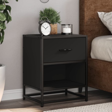 Mesitas de noche 2 uds madera ingeniería negro 40x31x50 cm de , Mesitas de noche - Ref: Foro24-848685, Precio: 85,28 €, Descu...