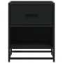 Mesitas de noche 2 uds madera ingeniería negro 40x31x50 cm by , Nightstands - Ref: Foro24-848685, Price: 84,01 €, Discount: %