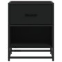 Mesitas de noche 2 uds madera ingeniería negro 40x31x50 cm de , Mesitas de noche - Ref: Foro24-848685, Precio: 85,28 €, Descu...