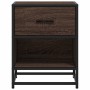 Mesitas noche 2 uds madera ingeniería marrón roble 40x31x50 cm de , Mesitas de noche - Ref: Foro24-848693, Precio: 76,64 €, D...