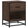 Mesitas noche 2 uds madera ingeniería marrón roble 40x31x50 cm de , Mesitas de noche - Ref: Foro24-848693, Precio: 76,64 €, D...