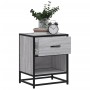 Mesitas noche 2 uds madera ingeniería gris Sonoma 40x31x50 cm de , Mesitas de noche - Ref: Foro24-848691, Precio: 76,64 €, De...