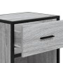 Mesitas noche 2 uds madera ingeniería gris Sonoma 40x31x50 cm de , Mesitas de noche - Ref: Foro24-848691, Precio: 76,64 €, De...