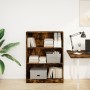 Estantería madera de ingeniería roble ahumado 80x24x109 cm de , Librerías y estanterías - Ref: Foro24-857839, Precio: 47,30 €...