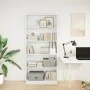 Estantería de madera de ingeniería blanca 80x24x176 cm de , Librerías y estanterías - Ref: Foro24-857853, Precio: 84,40 €, De...