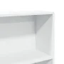 Estantería de madera de ingeniería blanca 80x24x176 cm de , Librerías y estanterías - Ref: Foro24-857853, Precio: 84,40 €, De...