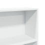 Estantería de madera de ingeniería blanca 80x24x176 cm de , Librerías y estanterías - Ref: Foro24-857853, Precio: 83,19 €, De...