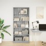 Estantería de madera de ingeniería gris Sonoma 80x24x176 cm de , Librerías y estanterías - Ref: Foro24-857858, Precio: 76,11 ...