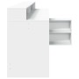 Escritorio con luz LED madera ingeniería blanco 200x104x91 cm de , Escritorios - Ref: Foro24-3309465, Precio: 202,06 €, Descu...