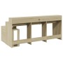 Escritorio con LED madera ingeniería roble Sonoma 200x104x91 cm de , Escritorios - Ref: Foro24-3309467, Precio: 174,74 €, Des...