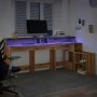 Escritorio con LED madera ingeniería artisian 200x104x91 cm von , Schreibtische - Ref: Foro24-3309473, Preis: 174,30 €, Rabat...