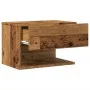 Mesita de noche de pared madera envejecida de , Mesitas de noche - Ref: Foro24-856820, Precio: 36,03 €, Descuento: %
