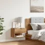 Mesita de noche de pared roble artisian de , Mesitas de noche - Ref: Foro24-856822, Precio: 44,13 €, Descuento: %