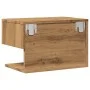 Mesita de noche de pared roble artisian de , Mesitas de noche - Ref: Foro24-856822, Precio: 44,13 €, Descuento: %