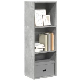 Estantería de madera de ingeniería gris hormigón 40x30x114 cm de , Librerías y estanterías - Ref: Foro24-857870, Precio: 40,5...