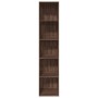 Estantería madera de ingeniería marrón roble 40x30x189 cm de , Librerías y estanterías - Ref: Foro24-857891, Precio: 62,71 €,...