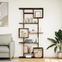 Estantería de madera de ingeniería roble ahumado 92x29x188 cm de , Librerías y estanterías - Ref: Foro24-3310320, Precio: 134...