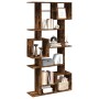 Estantería de madera de ingeniería roble ahumado 92x29x188 cm de , Librerías y estanterías - Ref: Foro24-3310320, Precio: 134...