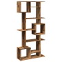 Estantería de madera de ingeniería roble ahumado 92x29x188 cm de , Librerías y estanterías - Ref: Foro24-3310320, Precio: 134...