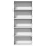 Estantería madera ingeniería blanca 80x30x189cm de , Librerías y estanterías - Ref: Foro24-3314669, Precio: 93,29 €, Descuent...