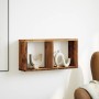 Mueble de pared madera de ingeniería envejecida 60x16x30 cm de , Estantes y estanterías - Ref: Foro24-854884, Precio: 23,76 €...