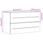 Mueble de lavabo madera ingeniería roble artisian 80x38,5x48 cm de , Muebles de baño - Ref: Foro24-856228, Precio: 59,56 €, D...