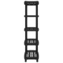 Estantería de 5 niveles PP negro 93,5x45,5x194,5 cm de , Estanterías industriales - Ref: Foro24-4007261, Precio: 118,07 €, De...