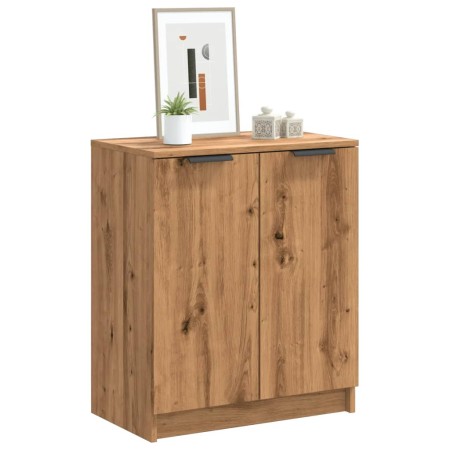 Mueble zapatero madera de ingeniería roble artisian 59x35x70 cm de , Armarios y almacenamiento - Ref: Foro24-856990, Precio: ...