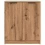 Mueble zapatero madera de ingeniería roble artisian 59x35x70 cm de , Armarios y almacenamiento - Ref: Foro24-856990, Precio: ...