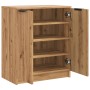 Mueble zapatero madera de ingeniería roble artisian 59x35x70 cm de , Armarios y almacenamiento - Ref: Foro24-856990, Precio: ...