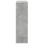 Librería divisor 3 niveles madera gris hormigón 99x29x99 cm de , Librerías y estanterías - Ref: Foro24-857961, Precio: 61,29 ...