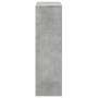 Librería divisor 3 niveles madera gris hormigón 99x29x99 cm de , Librerías y estanterías - Ref: Foro24-857961, Precio: 62,15 ...