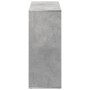 Librería divisora madera gris hormigón 69,5x29x69,5 cm de , Librerías y estanterías - Ref: Foro24-858006, Precio: 41,75 €, De...