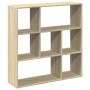 Librería divisor madera ingeniería roble Sonoma 102x29x103,5 cm de , Librerías y estanterías - Ref: Foro24-858050, Precio: 71...