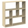 Librería divisor madera ingeniería roble Sonoma 102x29x103,5 cm de , Librerías y estanterías - Ref: Foro24-858050, Precio: 71...