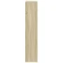 Librería divisora 4 niveles madera Sonoma 143,5x29x143,5 cm de , Librerías y estanterías - Ref: Foro24-857996, Precio: 82,38 ...