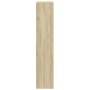 Librería divisora 4 niveles madera Sonoma 143,5x29x143,5 cm de , Librerías y estanterías - Ref: Foro24-857996, Precio: 86,22 ...