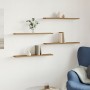 Tablas de estantería 4 uds madera roble Sonoma 60x10x1,5 cm de , Estanterías - Ref: Foro24-856296, Precio: 20,65 €, Descuento: %