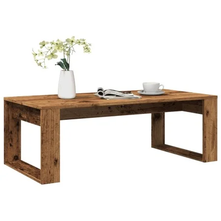 Mesa de centro madera de ingeniería envejecida 102x50x35 cm de , Mesas de centro - Ref: Foro24-856680, Precio: 59,75 €, Descu...