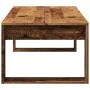 Mesa de centro madera de ingeniería envejecida 102x50x35 cm de , Mesas de centro - Ref: Foro24-856680, Precio: 59,75 €, Descu...