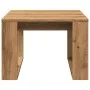 Mesa auxiliar de madera de ingeniería roble artisan 50x50x35 cm de , Mesas auxiliares - Ref: Foro24-856689, Precio: 39,53 €, ...